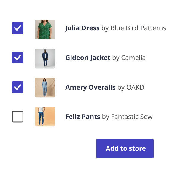 Sync products to your store
